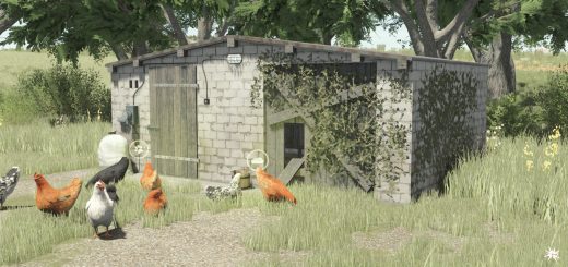 Small Brick Chicken Coop V1.0