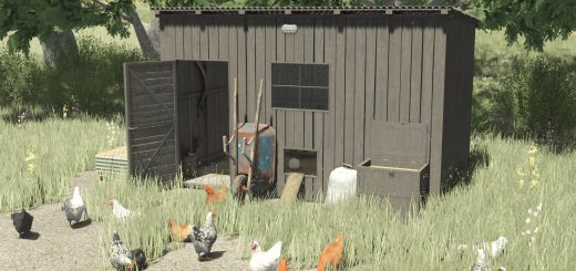 Small Chicken Coop 5×3 v1.0