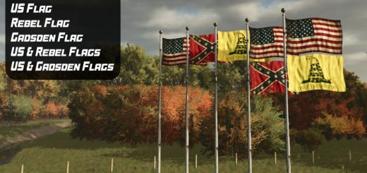 USA & Iowa flags pack V1.0