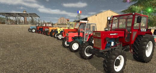 UTB 650 (Pack of 8 tractors) v1.0