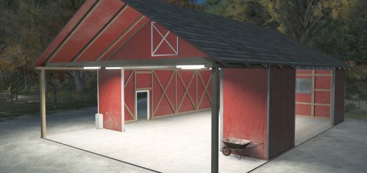 Wooden Open Barn V1.0