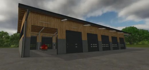 Drive-through hall big v1.0