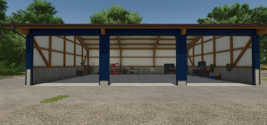 Garage With Vehicle Workshop v1.0