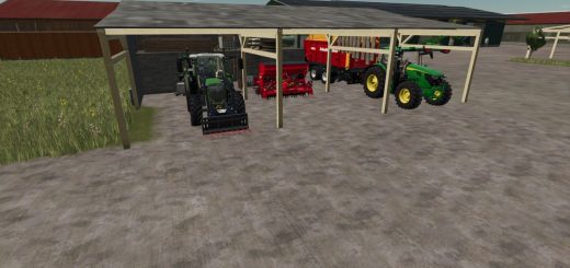 Grain crusher with shed V1.0