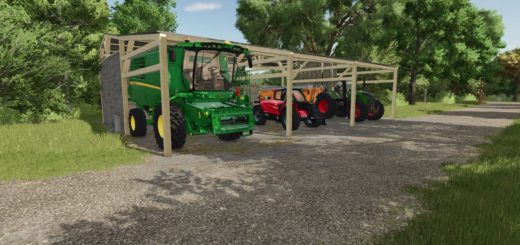 Grain crusher with shed V1.0.0.1