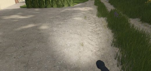 Gravel Dust texture + Dirt Road texture v1.0