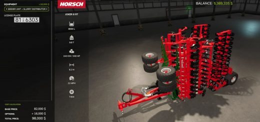 Horsch Joker 8RT v1.1.0.0