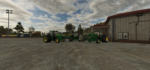 John Deere 6R 2WD v1.0