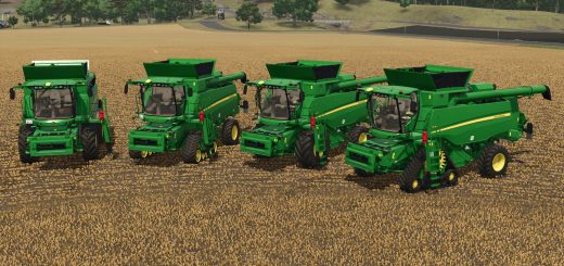 John Deere T-Series And 600X Headers v1.0