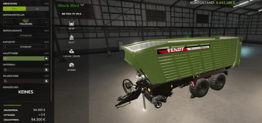 Ladewagen Fendt Tigo v1.0