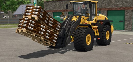 Pallet forks with straps V1.0