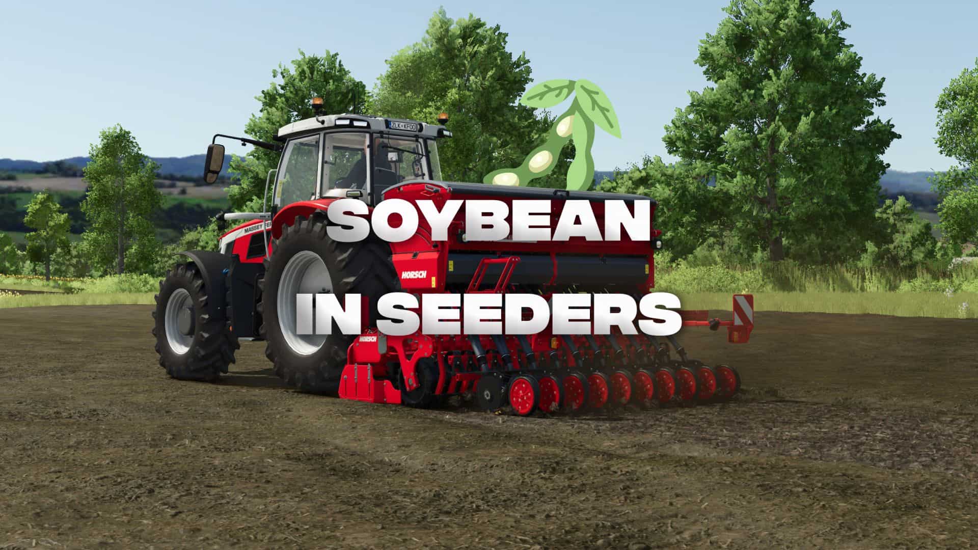 Plant soybeans with seeders V1.0