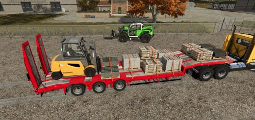 Schwarzmueller 3 Axle Low Loader v1.0