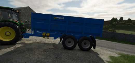 West Agricultural Trailer 10 ton V1.0