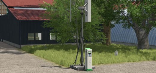 Wind turbines charging station V1.0