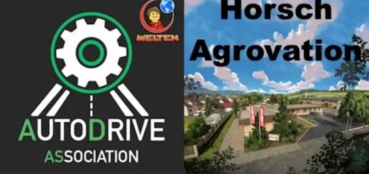 Autodrive network for the map Horsch Agrovation v1.0