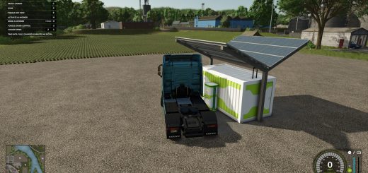 Charging Station With Solar Panels And Storage v1.0