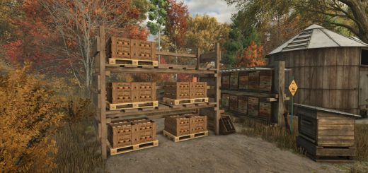 Honey Pallet Rack V1.0