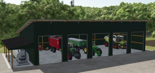 Machineshed With Gasstation V1.0