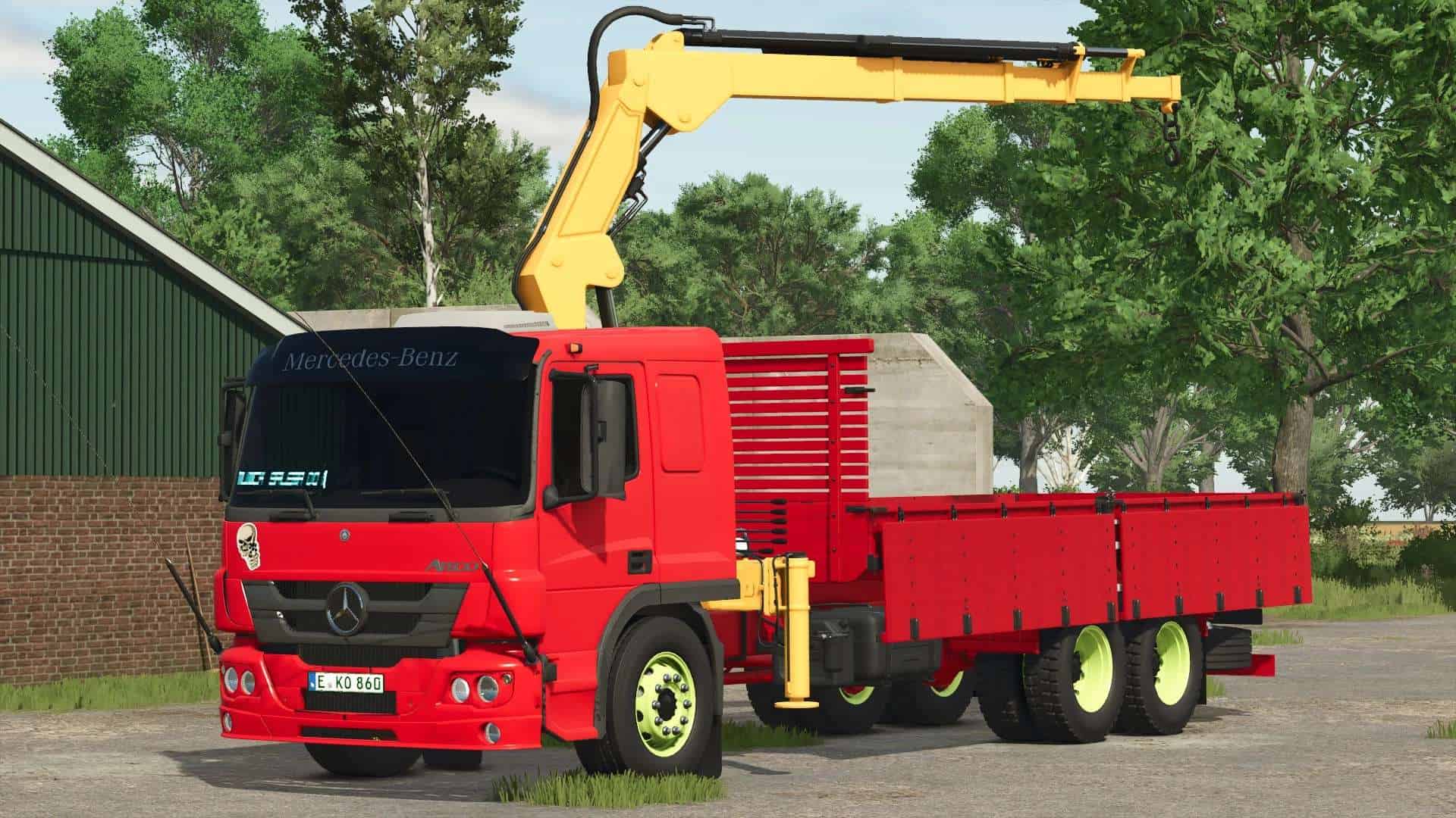 Mercedes Benz Atego Munck v1.0