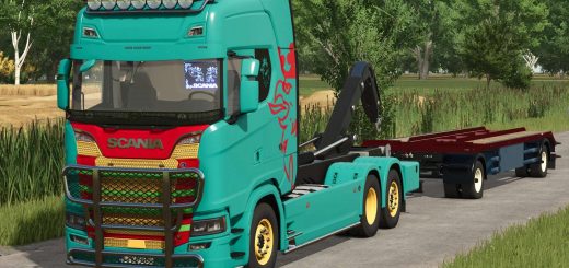 Scania S HKL & Hueffermann HKL Trailer v1.0.0.1