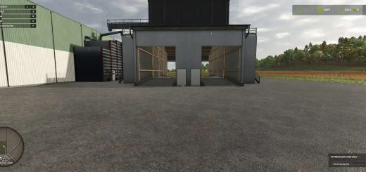 Warehouse with Silo and Gas Station v1.0